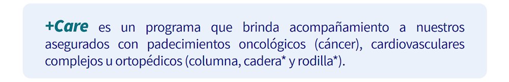 +Care Introducción