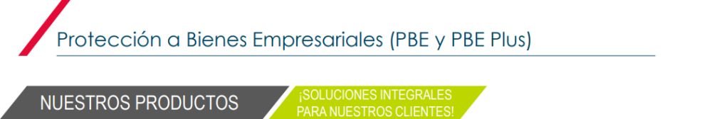AXA Protección a Bienes Empresariales