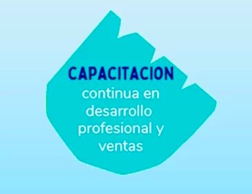 Capacitación continua en desarrollo profesional y en ventas